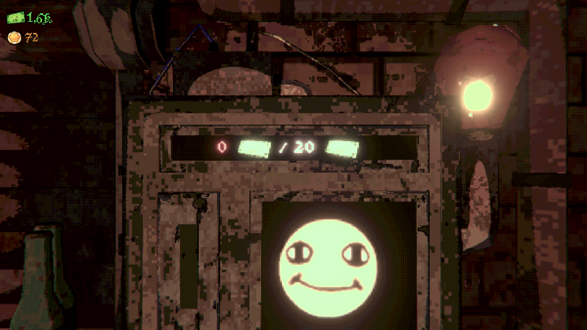Dicempo screenshot, the smiling machine
