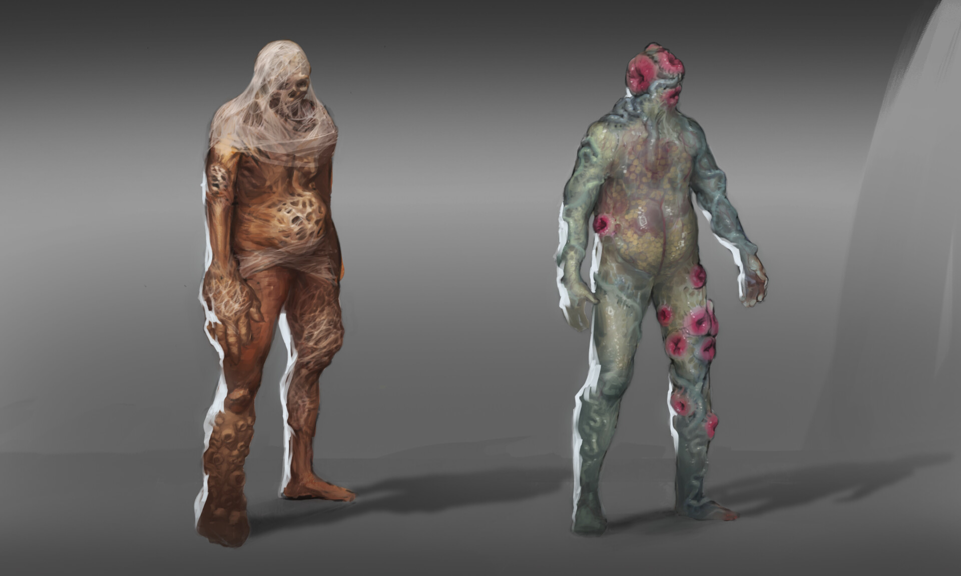 Creature concept art by Miruna Anton
