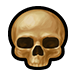 Skull token by Miruna