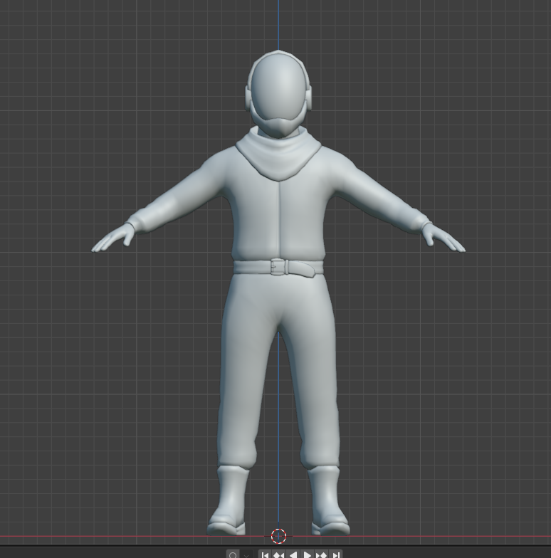 Early 3D model by Stefania