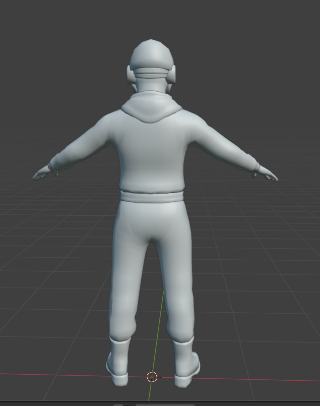 Early 3D model by Stefania