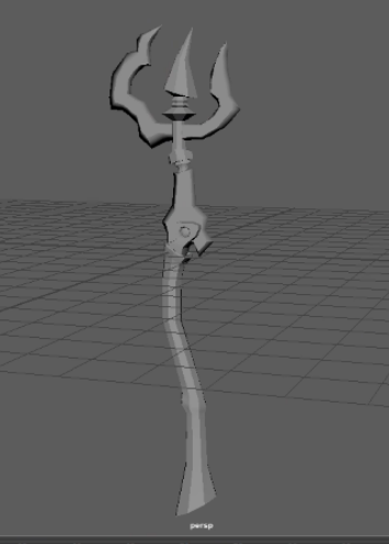 Early 3D model by Stefania