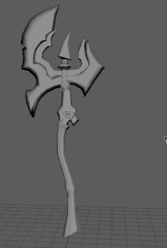 Early 3D model by Stefania